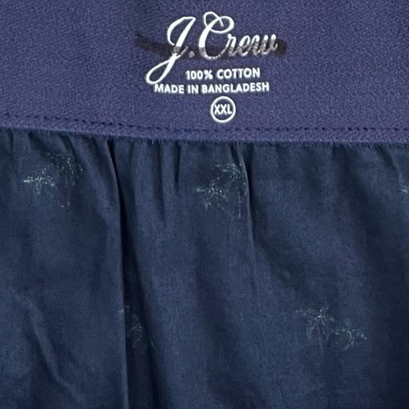 NWT J. Crew Men’s Cotton Printed Boxers Underwear Palm Tree Print - Picture 3 of 6